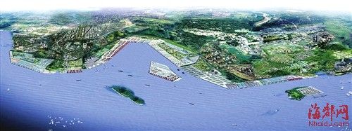 湄洲湾可建万吨级以上泊位一百五十多个