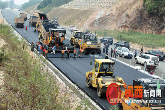 古武高速公路武平十方至城关段力争春节前建成