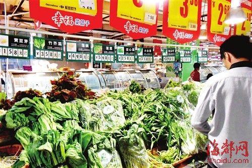 进入5月，大多数蔬菜价格均在2元/斤以上