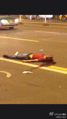 高清图—福建六一路景城酒店2名男子劝架被撞致1死1伤